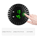 Miniatyrbillede 5 af 5: Automotive Bilbåd Motorcykel Touch Digital Ur Display Værktøj Green