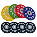 Miniatyrbillede 3 af 8: 4 stk Silikone Drink Coaster Gym Vægt Tallerken Coaster Multicolor