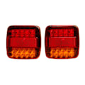 Miniatyrbillede 3 af 8: Trailer Lastbil Baglygte Bremse Signal Blinklys Lampe 12V