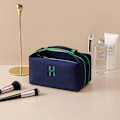 Miniatyrbillede 1 af 8: Simpelt vandtæt lærredsmakeuppose Fashion kosmetisk etui A6