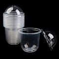 Miniatyrbillede 5 af 5: 50 Stk 360ML Engangs Mousse Kagekop med Låg Kagekopper 8.1*9.6*4.6cm