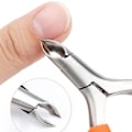 Pikkukuva 7 / 8: värikäs Olecranon sakset Toenail Ingrown Dead Skin Remover Green