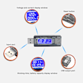 Miniatyrbild 5 av 5: USB Power Tester Strömkapacitetsmätare 4-20V testladdare