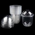 Miniatyrbilde 3 av 5: 50 Stk 360ML Engangs Mousse-kakekopp med lokk Kakekopper 8.1*9.6*4.6cm