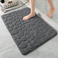 Hjem Brosten præget dør tæppe dør mat Dark gray