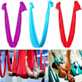 Miniatyrbillede 3 af 8: Yogasving Hammock Trapeze Sling Aerial Silk Sæt Inversion Fitn Purple