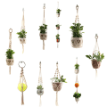 Miniatyrbild 5 av 5: Grythållare Rame Hanger Hanging er Basket Jute Braided Rope Cra as the picutre E