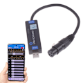 Miniatyrbild 1 av 7: USB-RMD-DMX Mobilapp DMX Dialer Scenljus Trådlös DMX Blå one size