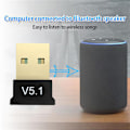 Miniatyrbillede 2 af 7: USB 5.1 Bluetooth Adapter Bluetooth-kompatibel Adapter