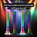 Pikkukuva 2 / 5: 5V USB 32 LED Night Lights App Control RGB Music Rhythm Light 7(32LED app White)