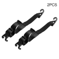 Pikkukuva 1 / 7: 2kpl auton takaistuimen koukku Takaistuimen niskatuen koukku sateenvarjon pidike Black 2pcs