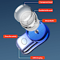 Miniatyrbild 5 av 8: Rakapparat Compact Hair Remover Trimmer Skägg Rakning hine Blue 1