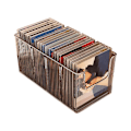 Miniatyrbillede 7 af 7: CD Disk Rack Desktop Disk Sort Vinylplade Magnetbåndsdispenser 1PC
