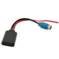 Miniatyrbilde 4 av 5: 1Pc bil Bluetooth trådløs musikkadapter for Alpine Radio AUX onesize