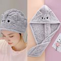 Pikkukuva 1 / 8: Cat Coral Fleece Hiusten nopeasti kuivuva cap Gray