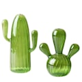 Miniatyrbilde 7 av 8: Kaktusglassvase til romdekorasjon Dekorativ glassflaske A2