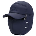 Pikkukuva 1 / 5: Talven lämmin paksu tekoturkis Bomber Hat cap Navy blue