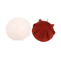 Miniatyrbillede 5 af 8: 1 Stk Hemisphere Pan Dome Silikone Bageform til kage White