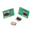 Miniatyrbilde 2 av 8: DFN8 WSON8 MLF8 MLP8 QFN8 til DIP8-adapter QFN8 6*5