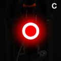 Miniatyrbillede 1 af 8: Cykelbaglygte Multi Lighting Modes Led Cykellys C