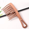 Miniatyrbillede 7 af 8: Dobbelt Rækket Stor Tandet Kam WideToothed Fluffy Comb