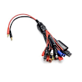 Miniatyrbillede 3 af 5: RC Lipo Battery Multi Charger Adapter Blykabel til Tamiya