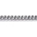 Miniatyrbilde 5 av 5: Menn Punk rustfritt stål armbånd Chain Link armbånd smykker Silver 21.5cm*10mm