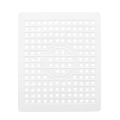 Miniatyrbilde 1 av 5: Vaskematte Gummi Oppvaskmatte Drainer Sklisikker oppvaskbeskytter Liner Square white