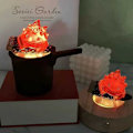 Miniatyrbillede 8 af 8: Flamme Natlampe Halloween Flamme Lampe Atmosfære Lampe A
