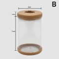 Miniatyrbilde 1 av 5: Lazy Transparent Flowerpot Hydroponic Automatic Water Absorptio as the picutre B
