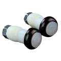 Miniatyrbilde 6 av 8: 1 par Sykkelsykkel Blinklys Håndtak End Plug LED Red
