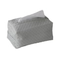 Pikkukuva 5 / 5: 1 kpl Weave Leather Tissue Box Tyylikäs autopaperipidike White