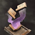 Pikkukuva 5 / 7: Tomes Of Magics Noppa-torni Magics Noppa-alusta Koristeet Puutarha  S A