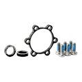 Miniatyrbillede 1 af 8: Cykelnavadapter Bagnavafstandsskive Black 5MM