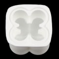 Miniatyrbillede 5 af 5: Silikone DIY stearinlys Form Stearinlys form Aromaterapi Gips Ca 2 pcs one size