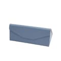 1 Styk Vandtæt Bærbar Sort Foldbar Solbrilleboks Trian Light blue