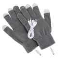 Miniatyrbild 2 av 5: USB uppvärmda handskar varma konstant temperatur touch handskar Gray
