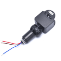 Miniatyrbilde 1 av 5: Bevegelsessensor DC12V Infrarød PIR bevegelsesdetektor lysbryter Black