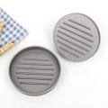 Miniatyrbilde 6 av 8: High Guality Rund Hamburger Form Aluminiumslegering Hamburger Kjøtt B