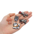 Miniatyrbild 5 av 8: 30st tecknade skoberlocker för Bubble Sandaler Skotillbehör 30pcs