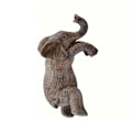 Miniatyrbillede 2 af 7: e Klatrende Elefant Blomsterpotte Krammer Figurer Resin Hængende E