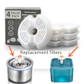 Miniatyrbilde 1 av 5: 4 stk Cat Fountain Filter Erstatning aktivt karbon
