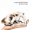 Miniatyrbilde 1 av 8: Simulering Resin Skull Ornaments DIY Aquarium Decoration 20*10.5*11 cm