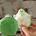 Pikkukuva 5 / 7: 10 cm e Squeak Turtle pehmolelu täytetyt eläinnukke avaimenperä A2