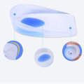 Miniatyrbild 5 av 5: 2 Par Silicon Gel Heel Cushion Care Half Heel Insole Pad bule large-2 pair
