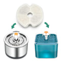 Miniatyrbilde 4 av 5: 4 stk Cat Fountain Filter Erstatning aktivt karbon