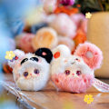 Pikkukuva 1 / 8: Uusi Mini Liila Garden Tea Party -sarjan vinyylinen yllätyslaatikko pehmolelu 1pc random