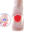 Pikkukuva 3 / 5: 2 Pair Silicon Gel Heel Cushion Care Half Heel Insole Pad bule large-2 pair
