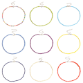 Pikkukuva 5 / 5: Boheemi käsintehty Rainbow Beads Choker kaulakoru karkkiväri Multicolor