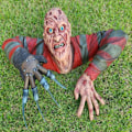 Pikkukuva 5 / 8: Horror Creeper Zombie Garden -patsas Halloween-koriste type-A